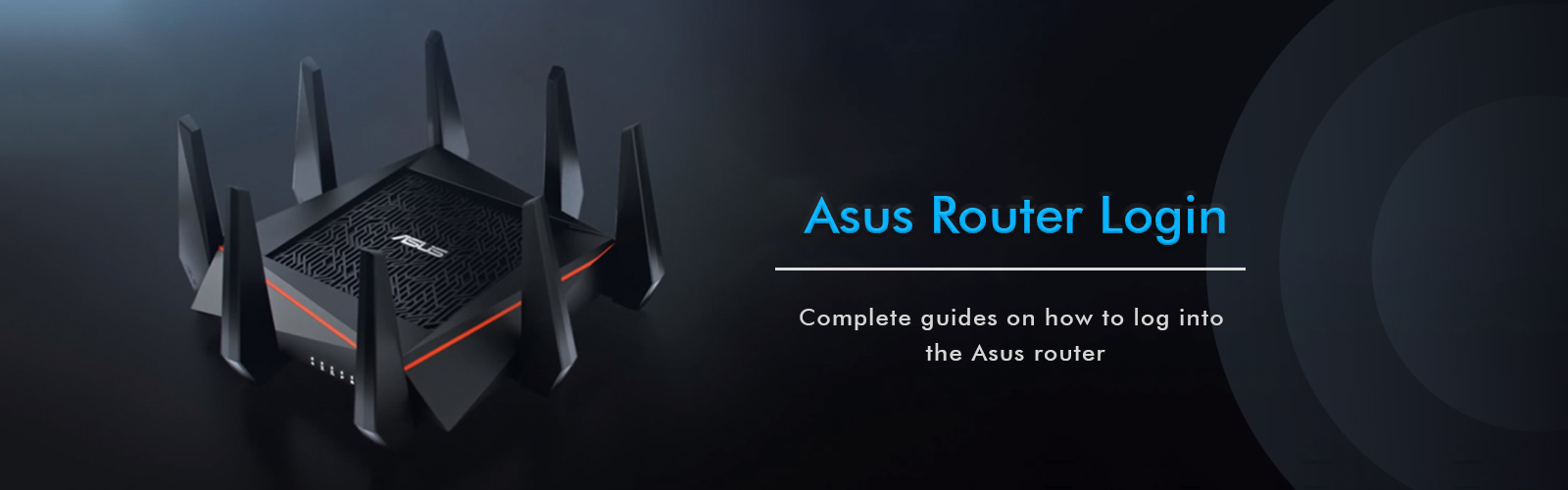 asus router login setup