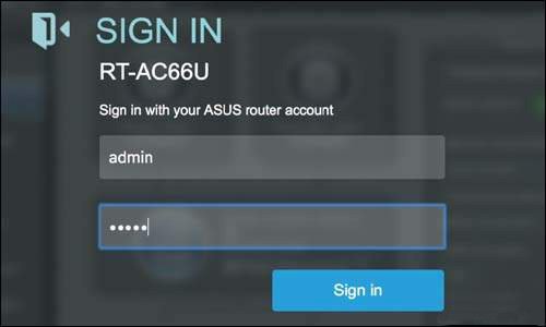 router.asus.com working