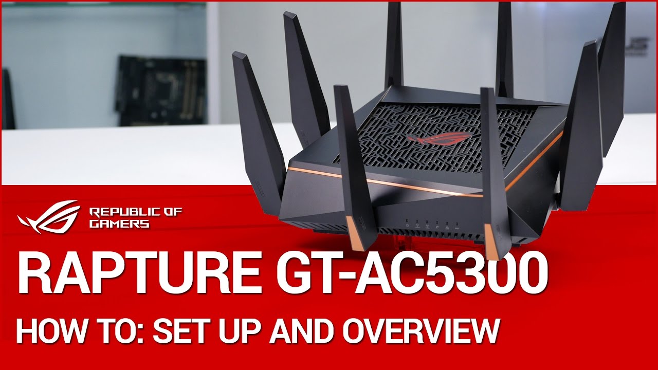 ASUS AC5300 router setup